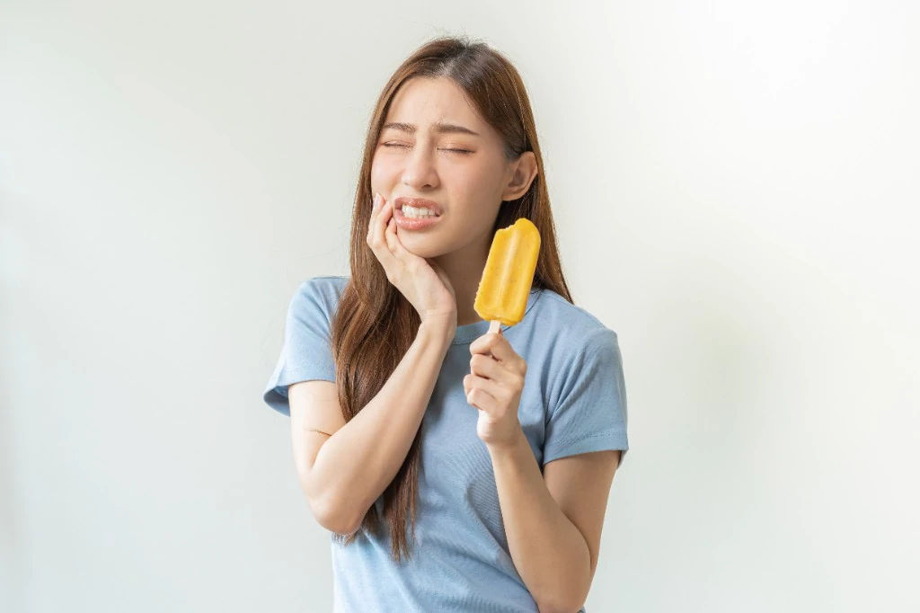 虫歯による痛み・しみのイメージ